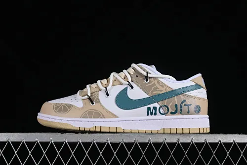 All categories Nk SB Dunk series Nk SB Dunk Low low-top sneakers Nk Dunk Low Drunkard Lemon Mojito SB strap low-top casual sneakers DV0833-100